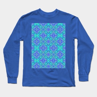 Tropical Cool Colors Long Sleeve T-Shirt